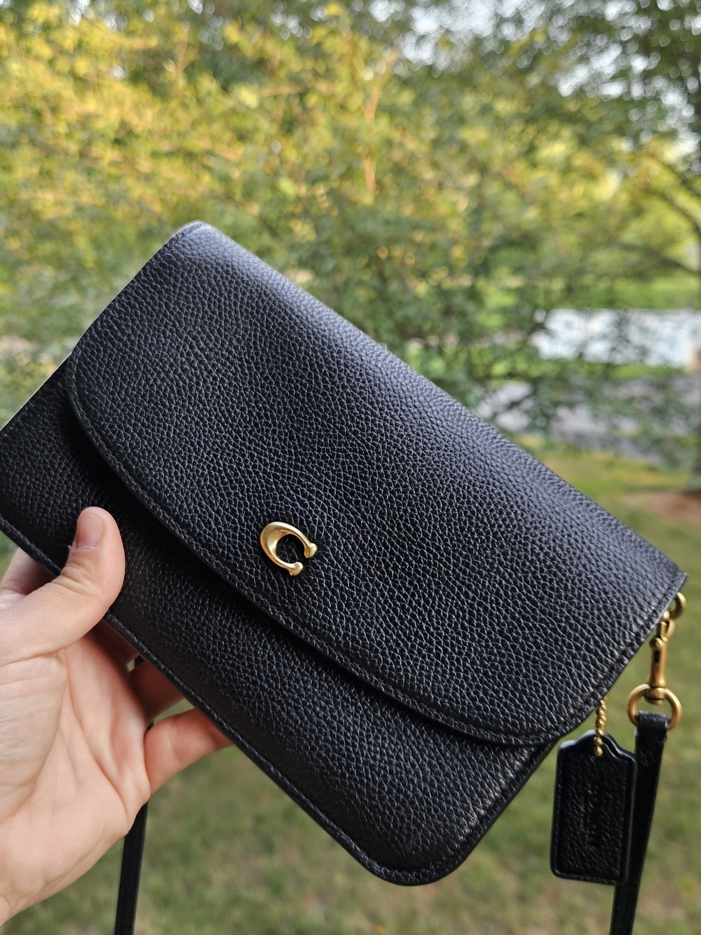 Coach Hayden Crossbody Black Bag Like New